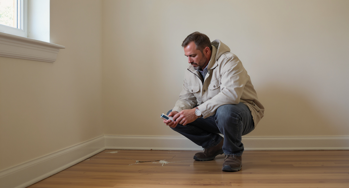 When an adjuster documents water damage in a home that has sat empty past the vacancy threshold, the date the house went unoccupied often decides the claim.