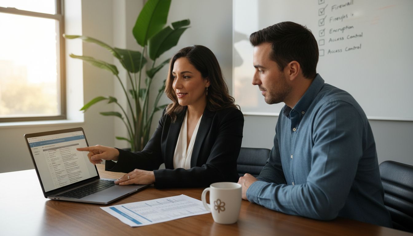 Cyber insurers treat the application answers as warranties, so reviewing each control with your broker before signing is the only reliable defense against a later rescission.