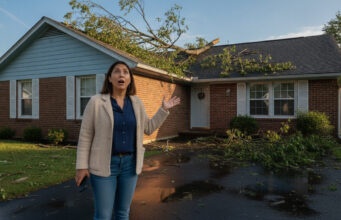 A Storm Dropped Her Neighbor’s Oak on the Roof. Whose Insurance Pays? A Storm Dropped Her Neighbor's Oak on the Roof. Whose Insurance Pays?