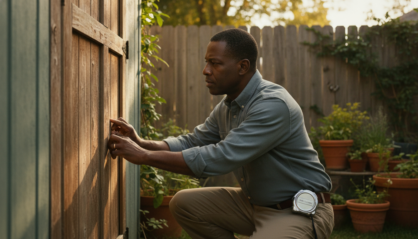 Sheds, fences, and detached garages all draw from the same Coverage B pool, so one big loss can use it up before the smaller structures are counted.
