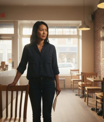 A fire closed her cafe for four months. Her insurance stopped paying the day the repairs finished, while sales were still down by half. A fire closed her cafe for four months. Her insurance stopped paying the day the repairs finished, while sales were still down by half.