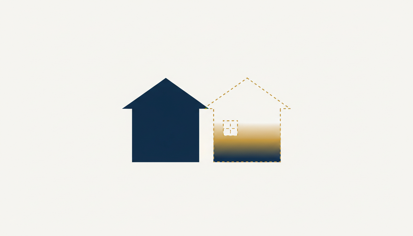 A standard homeowners policy fills the whole house; a FAIR plan fills the structure but leaves liability, contents, and replacement cost as open gaps.