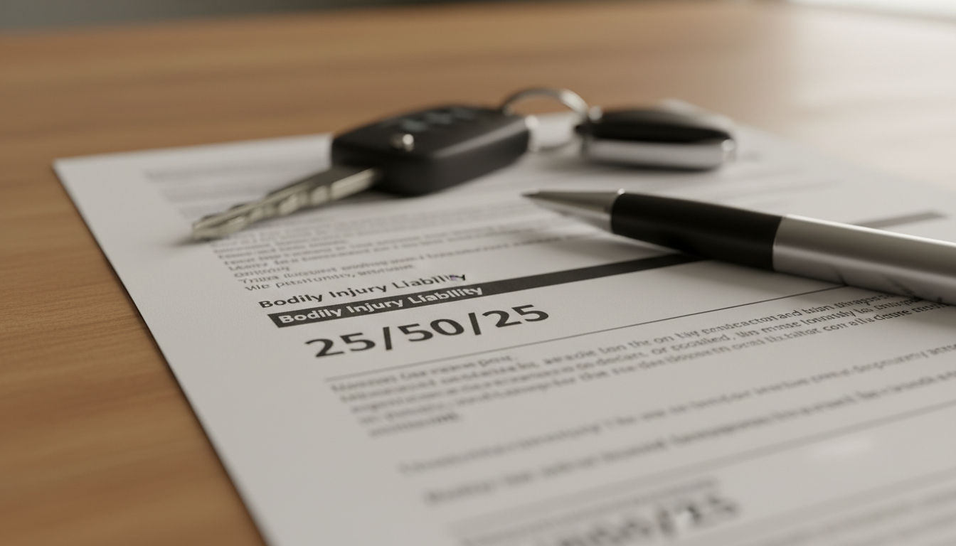 The three liability numbers on your declarations page are the exact figures an insurer uses to cap a payout, and everything above them becomes your personal debt.