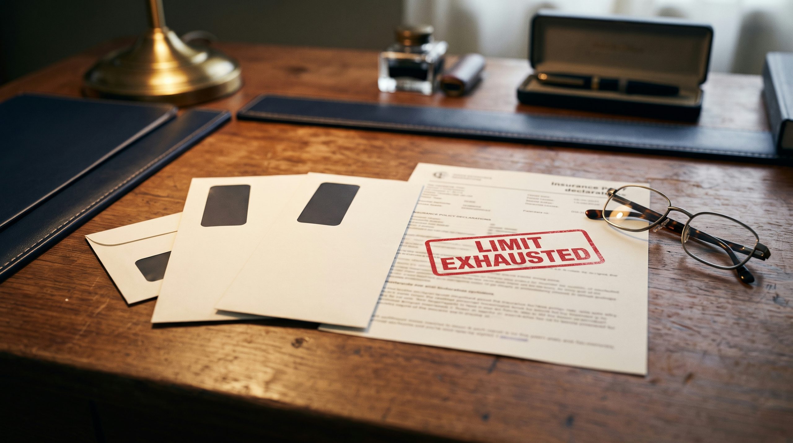 Once claims are ruled related, the policy stops counting clients and starts counting one shared retention against one shared limit.