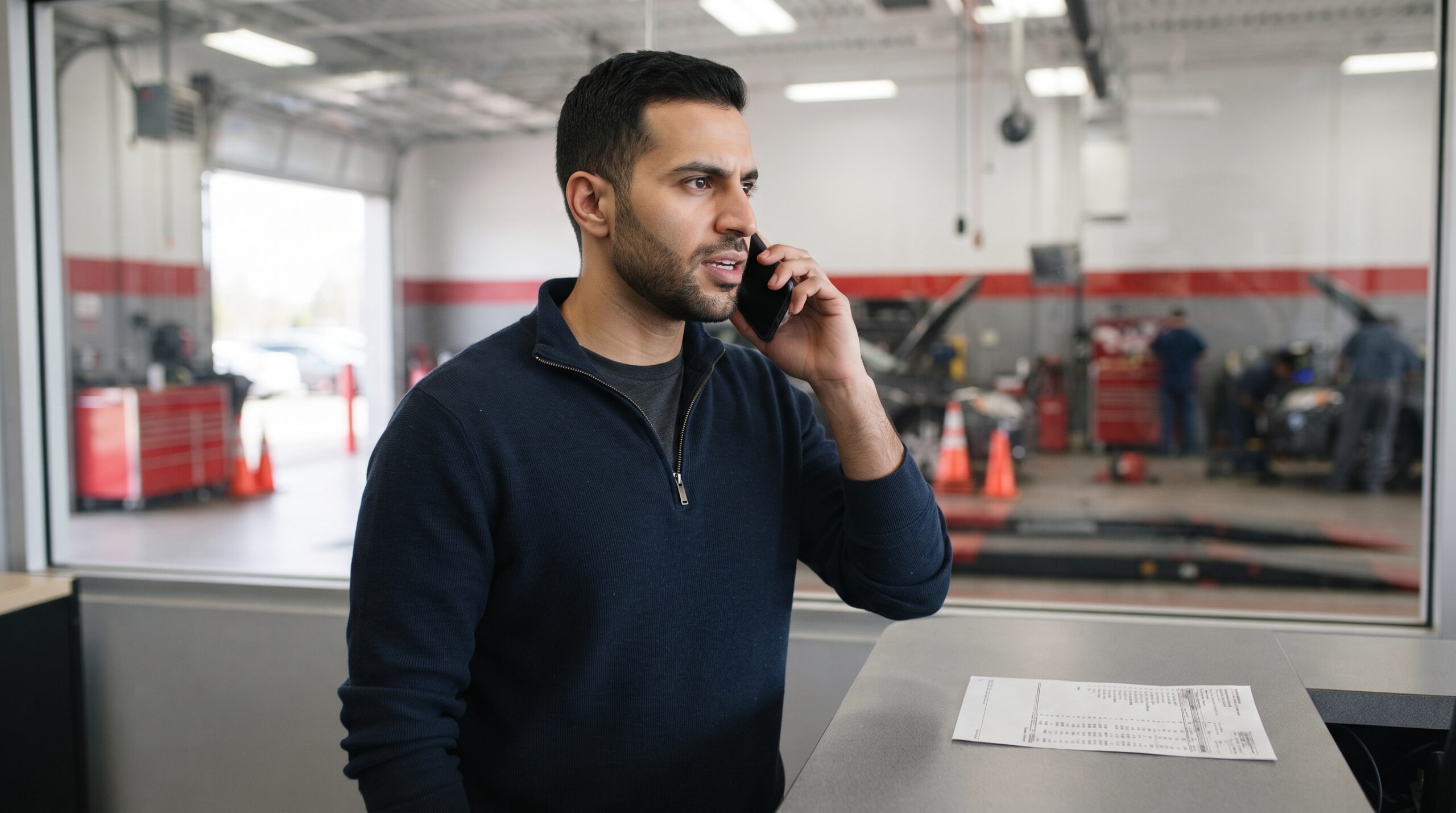 The estimate arrives before the adjuster decides whether a repair that size makes the car a total loss under state rules.