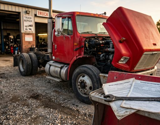 His Motor Carrier’s $1 Million Policy Covers Every Load He Hauls. It Never Covered the Drive to the Brake Shop. His Motor Carrier's $1 Million Policy Covers Every Load He Hauls. It Never Covered the Drive to the Brake Shop.