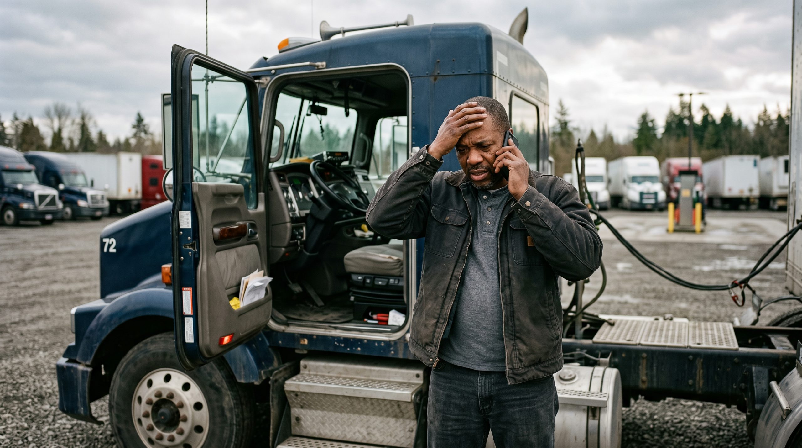 A motor carrier's policy protects the loads it dispatches. It stops protecting the driver the moment the truck is off the clock.