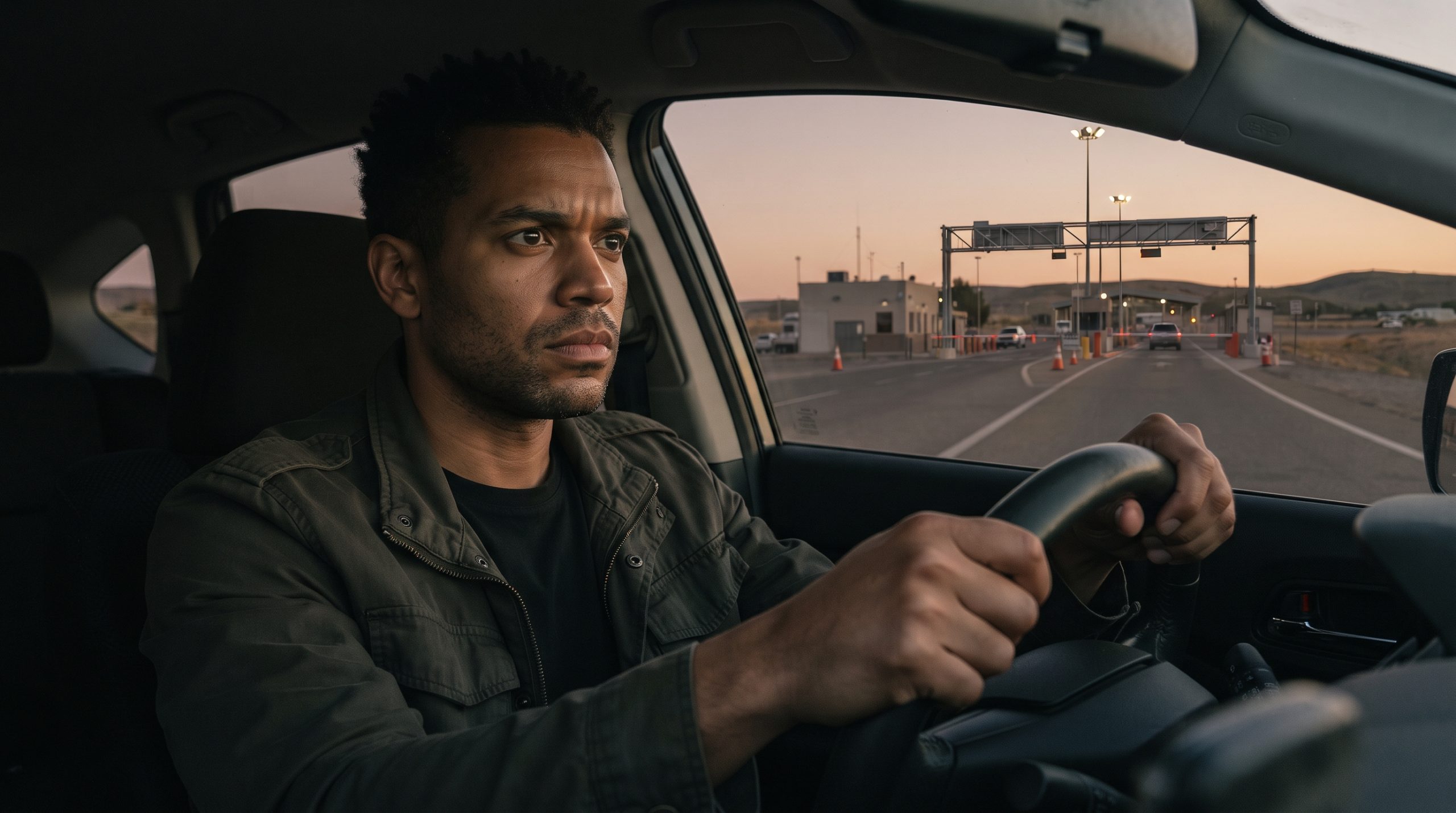 A driver's US liability coverage ends at the border, and nothing about the moment of crossing signals that shift.