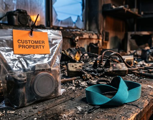 A Customer’s $9,000 Camera Was Inside When the Fire Started. His Commercial Property Policy Paid $2,500 for It. A Customer's $9,000 Camera Was Inside When the Fire Started. His Commercial Property Policy Paid $2,500 for It.