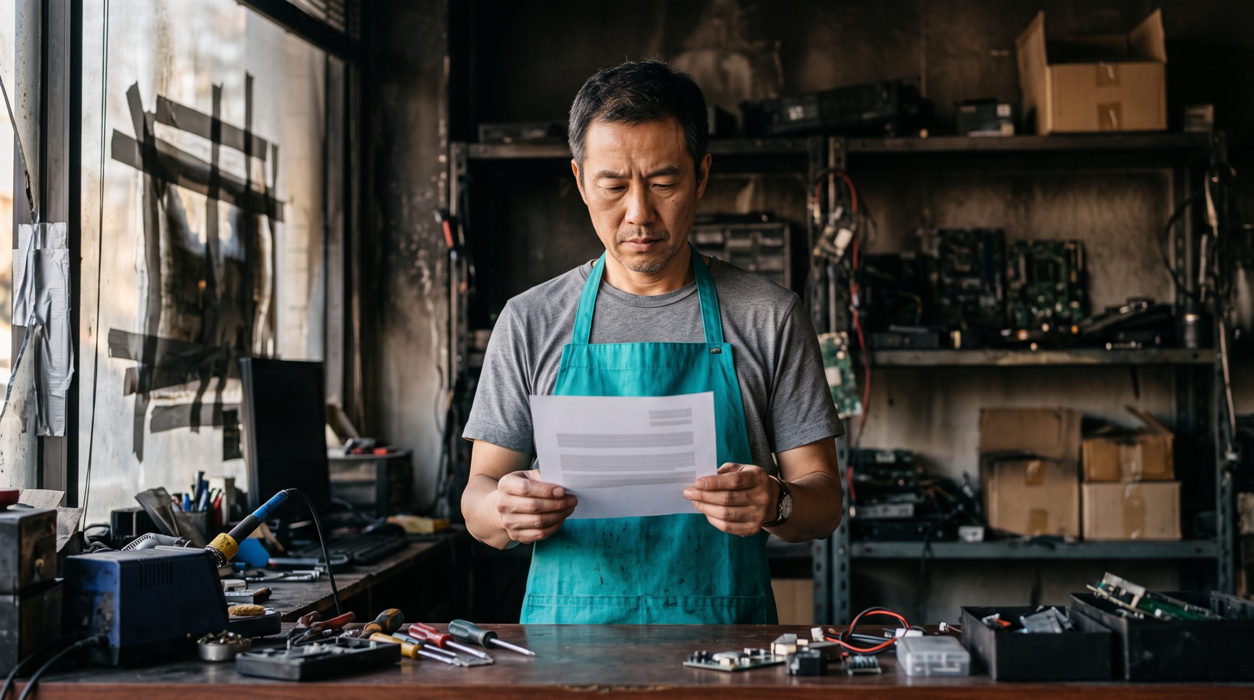 Daniel Choi's commercial property policy paid the $2,500 sublimit on customer property in his shop. The camera alone was insured at $9,000.