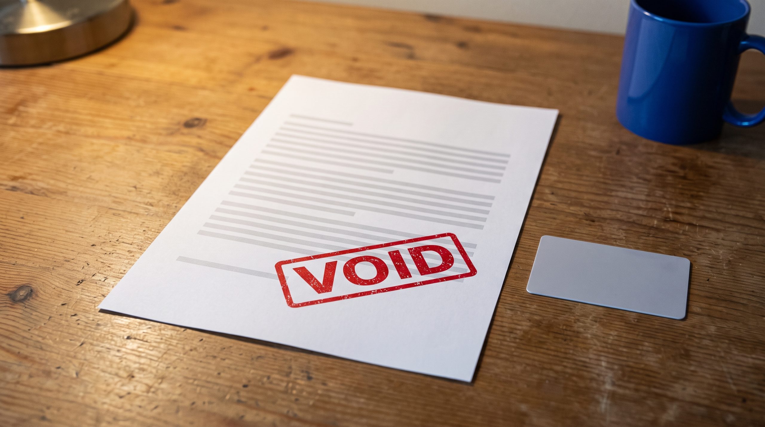 The same misrepresentation that voids a policy in one state only earns a prospective cancellation notice in another.