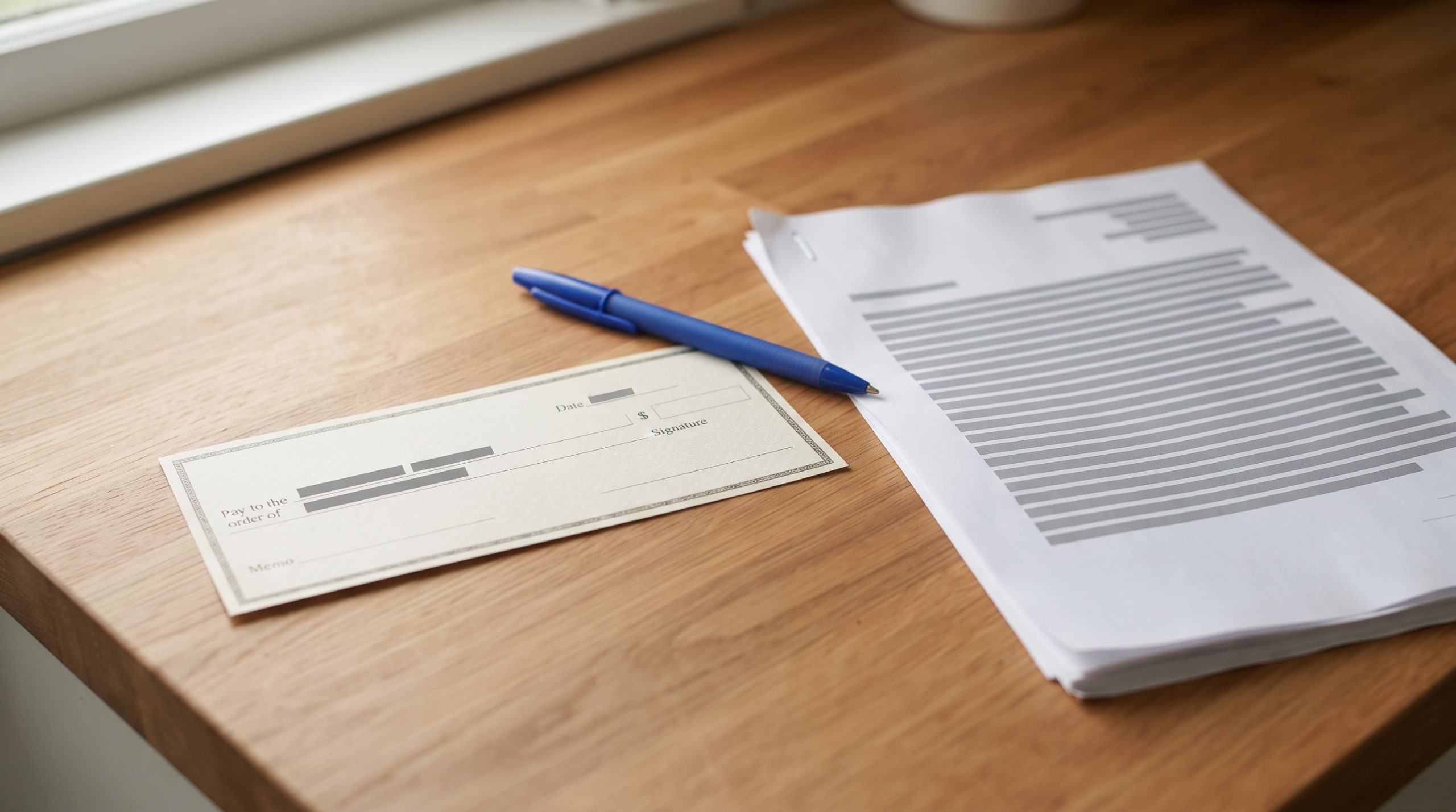 The check clears faster than the money does: endorsement is a formality, but release still follows the servicer's own inspection schedule.